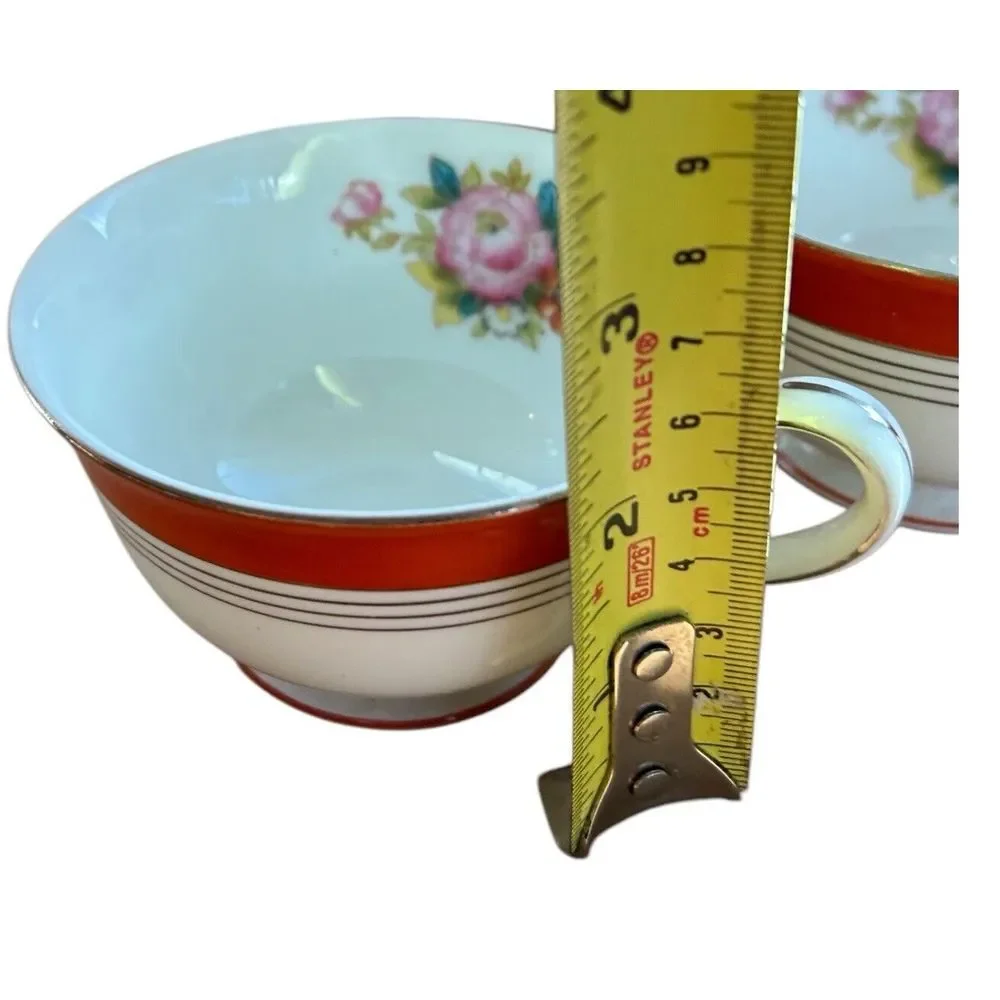 Noritake Tea cups N749 set‎ of 2 cups only